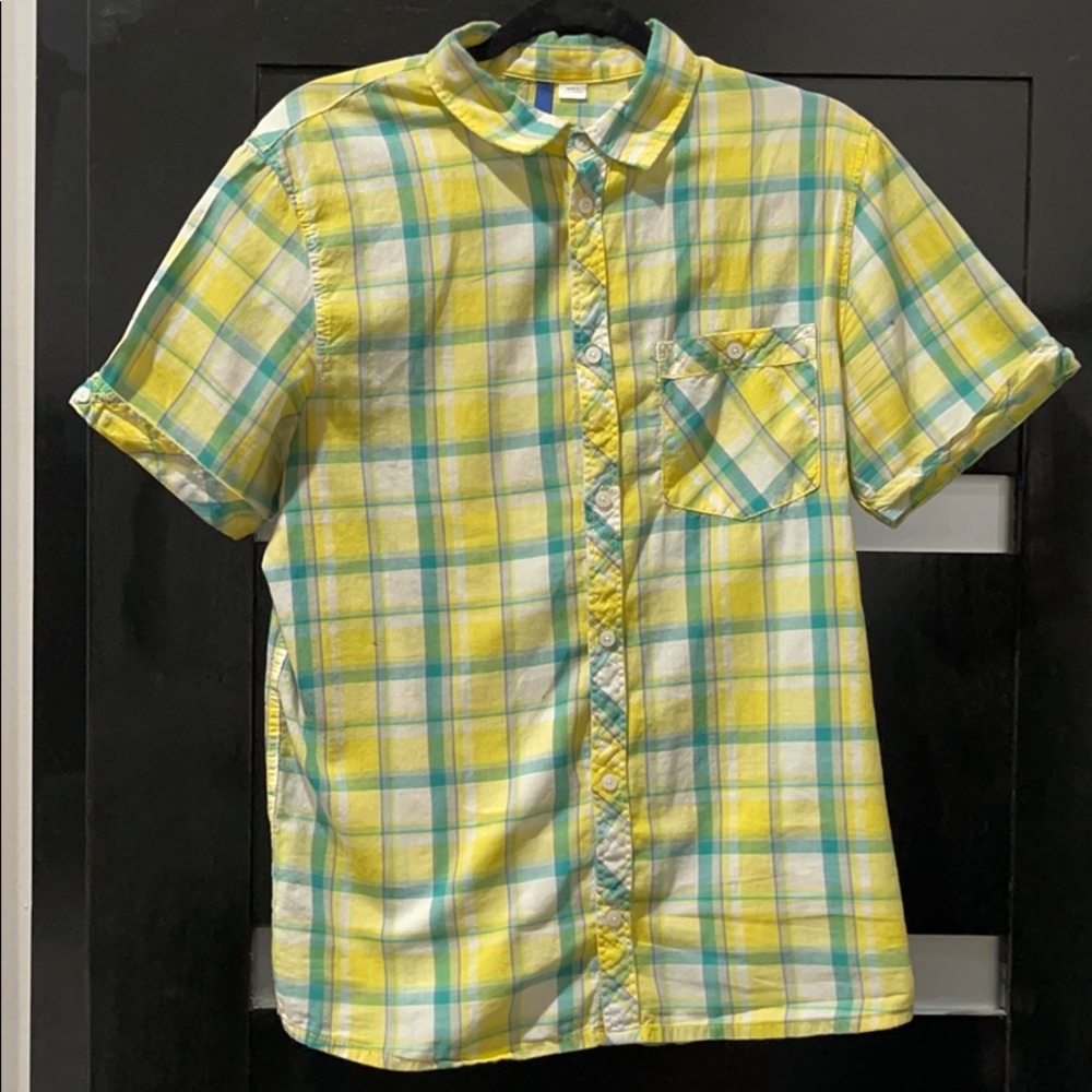 H&M Shirt button up short sleeve